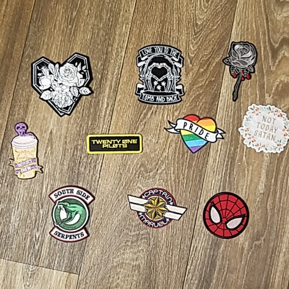 Iron On Patches - Picture 2 of 7